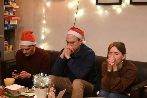 Wir beten für die Weihnachtsfeier