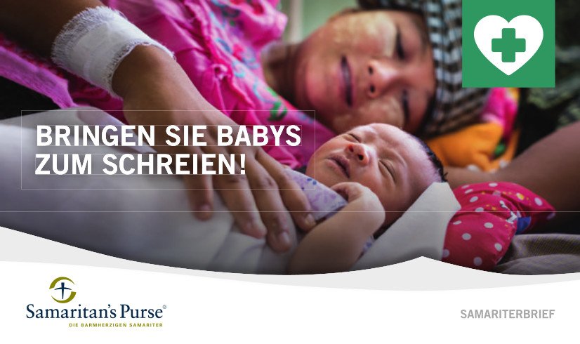 Samariterbrief Medizinische Hilfe - Mai 2024