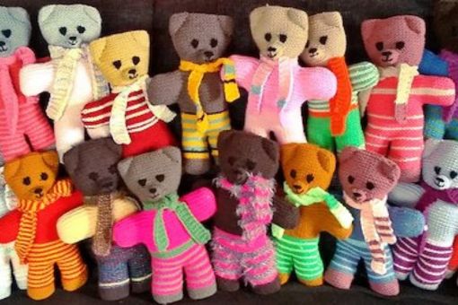 Teddy-Familie Teddy-Familie