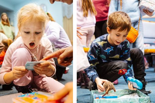 Großes Staunen über eure Geschenke Großes Staunen über eure Geschenke