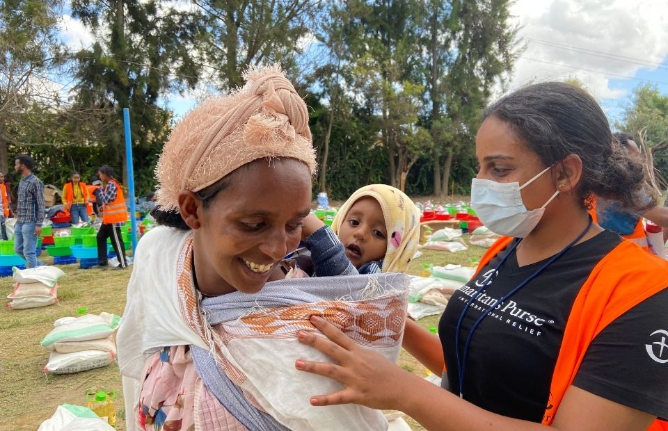 Samaritan's Purse unterstützt Hungernde in Äthiopien.