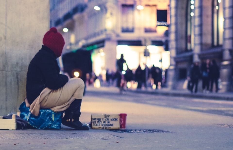 Hilfe für Obdachlose durch Samaritan's Purse