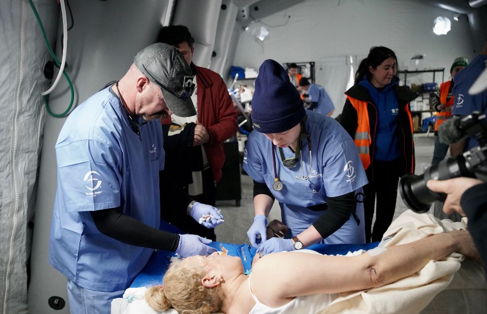 Notfallkrankenhaus in der Türkei