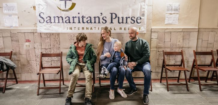 Medizinische Hilfe durch Samaritan's Purse in der Ukraine