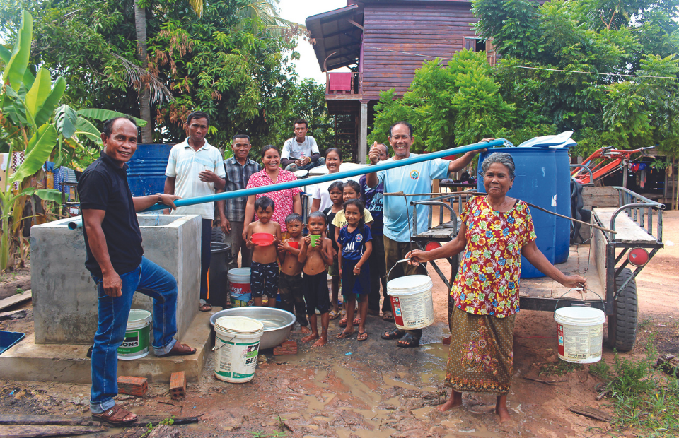 Spenden für WASH Programm von Samaritan's Purse