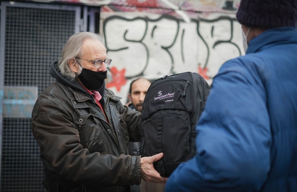Samaritan's Purse kümmert sich um Obdachlose in Deutschland.