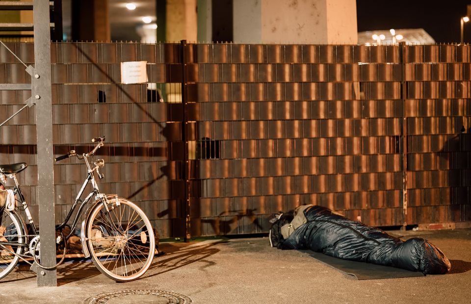 Versorgung von Obdachlosen in Köln