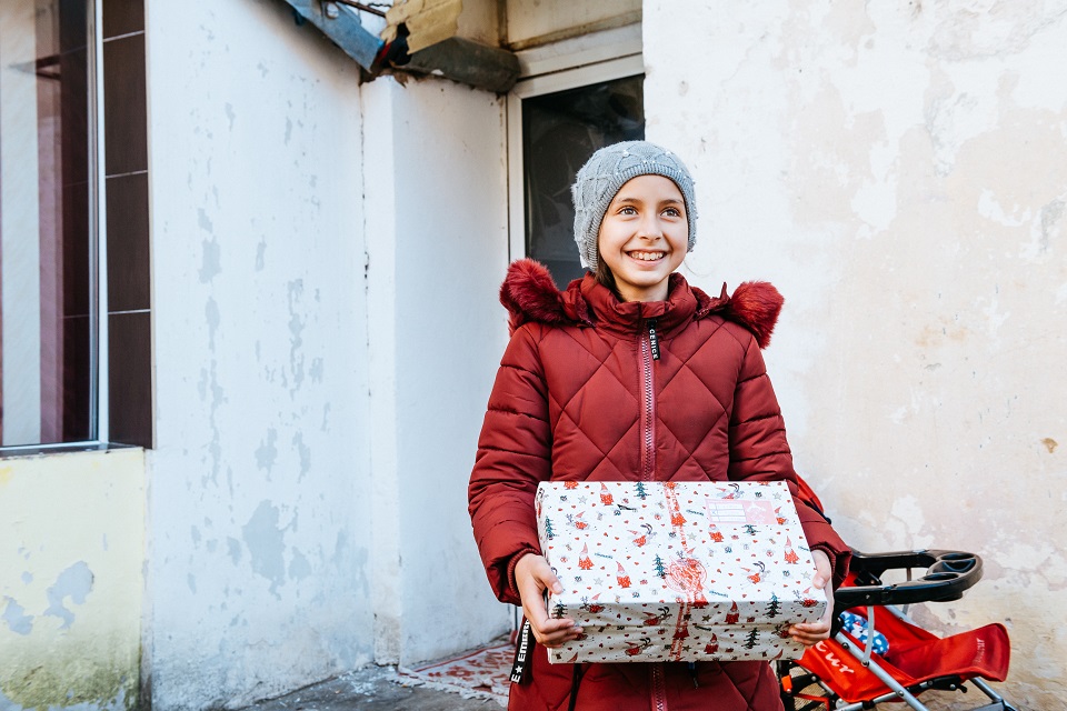 Madalina Rumänien "Weihnachten im Schuhkarton"