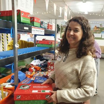 Weihnachten im Schuhkarton