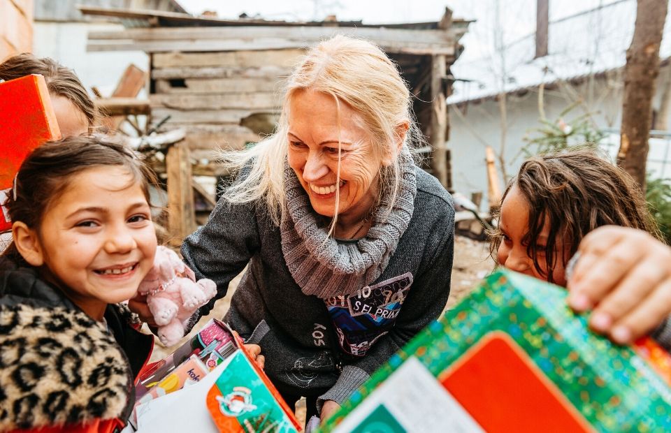 "Weihnachten im Schuhkarton" in Rumänien