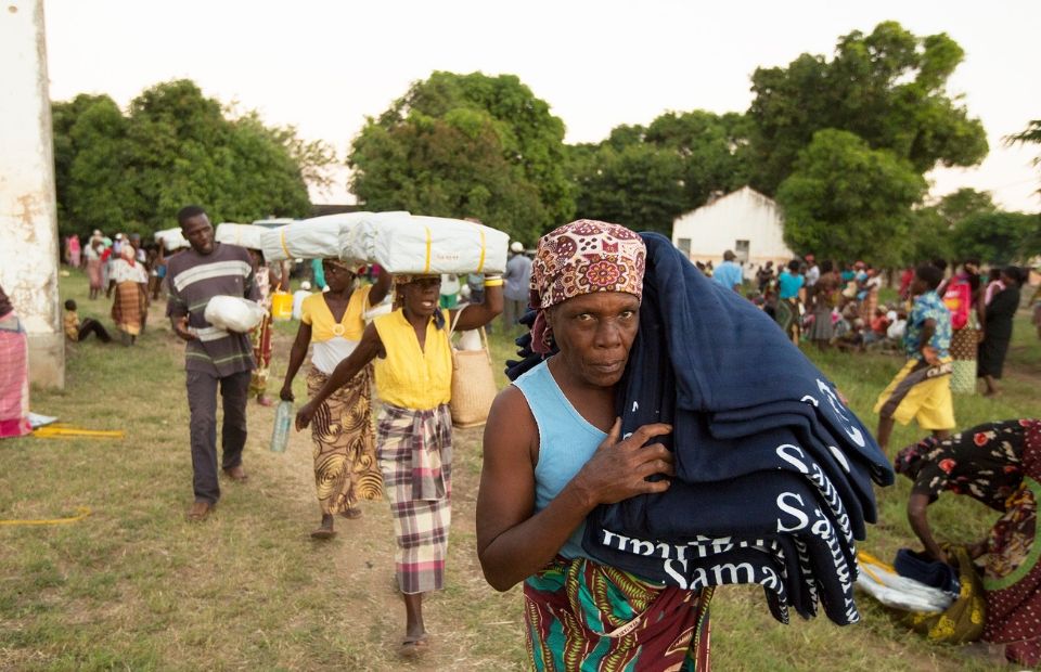 Spenden für humanitäre Hilfe von Samaritan's Purse