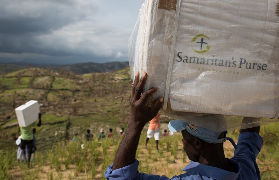 Hilfsgüter von Samaritan's Purse weltweit