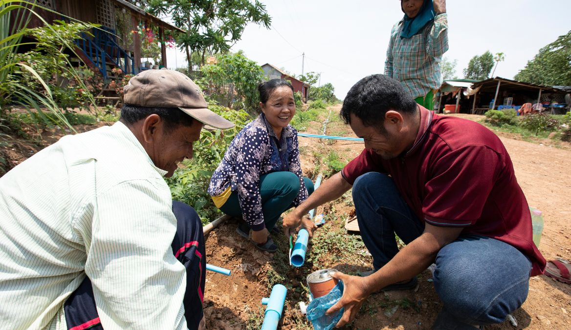 Wasser spenden für Kambodscha